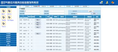 天气公共服务发布系统管理软件的定制开发